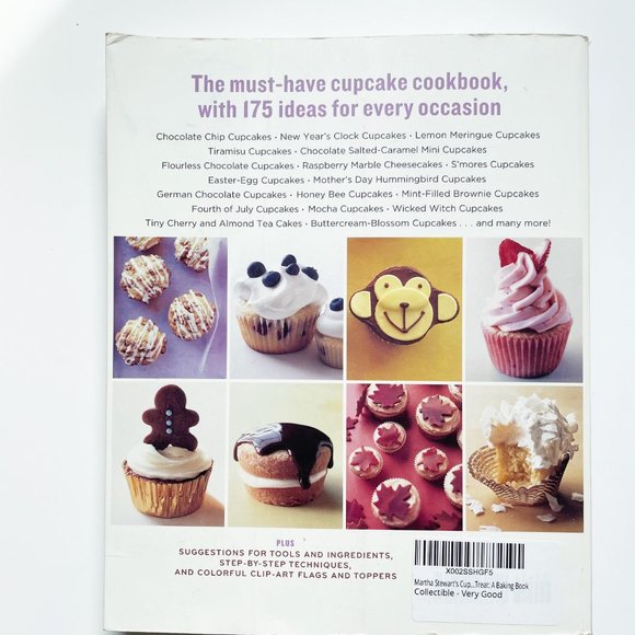😋3 for $20 All Cookbooks😋Martha Stewart Cupcake Cookbook - Picture 3 of 6